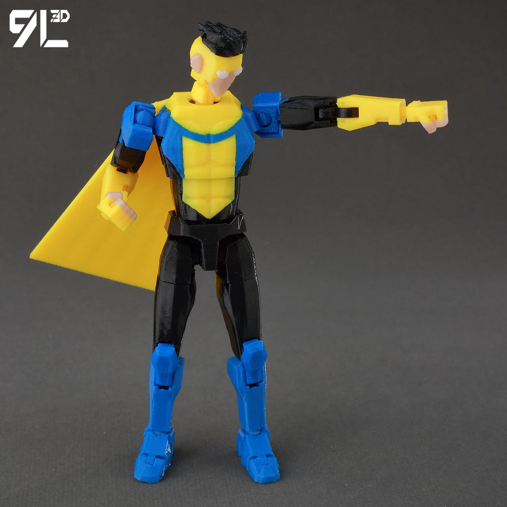 invincible 3D printed figures