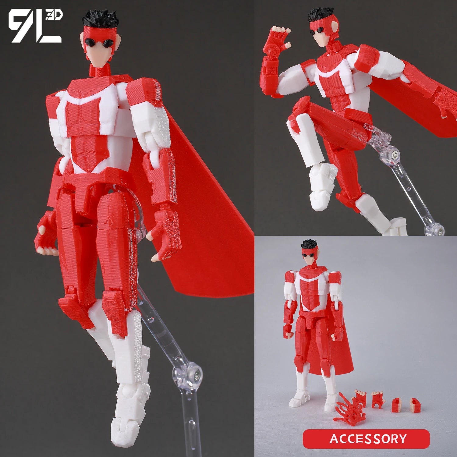 invincible 3D printed minifigures