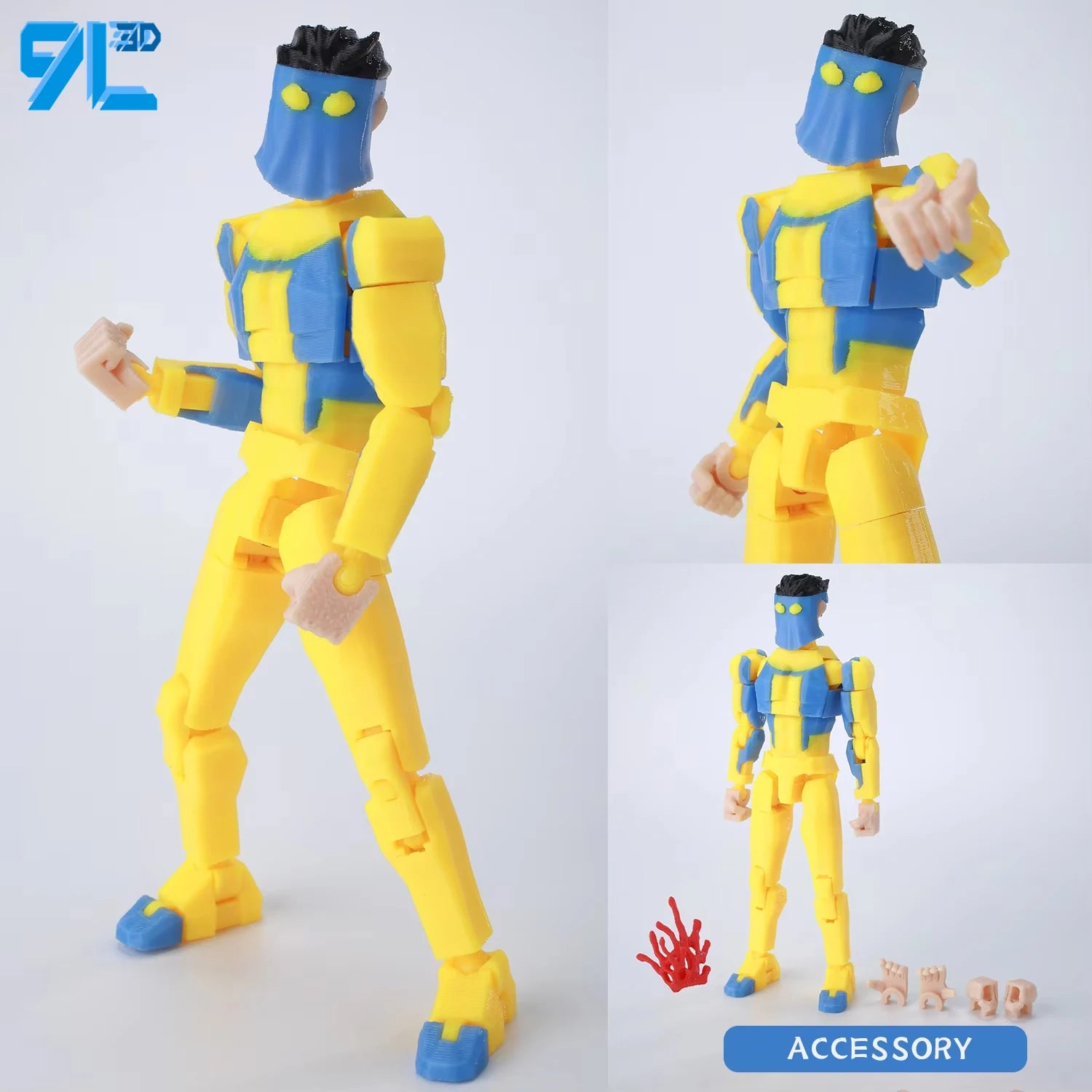 invincible 3D printed minifigures