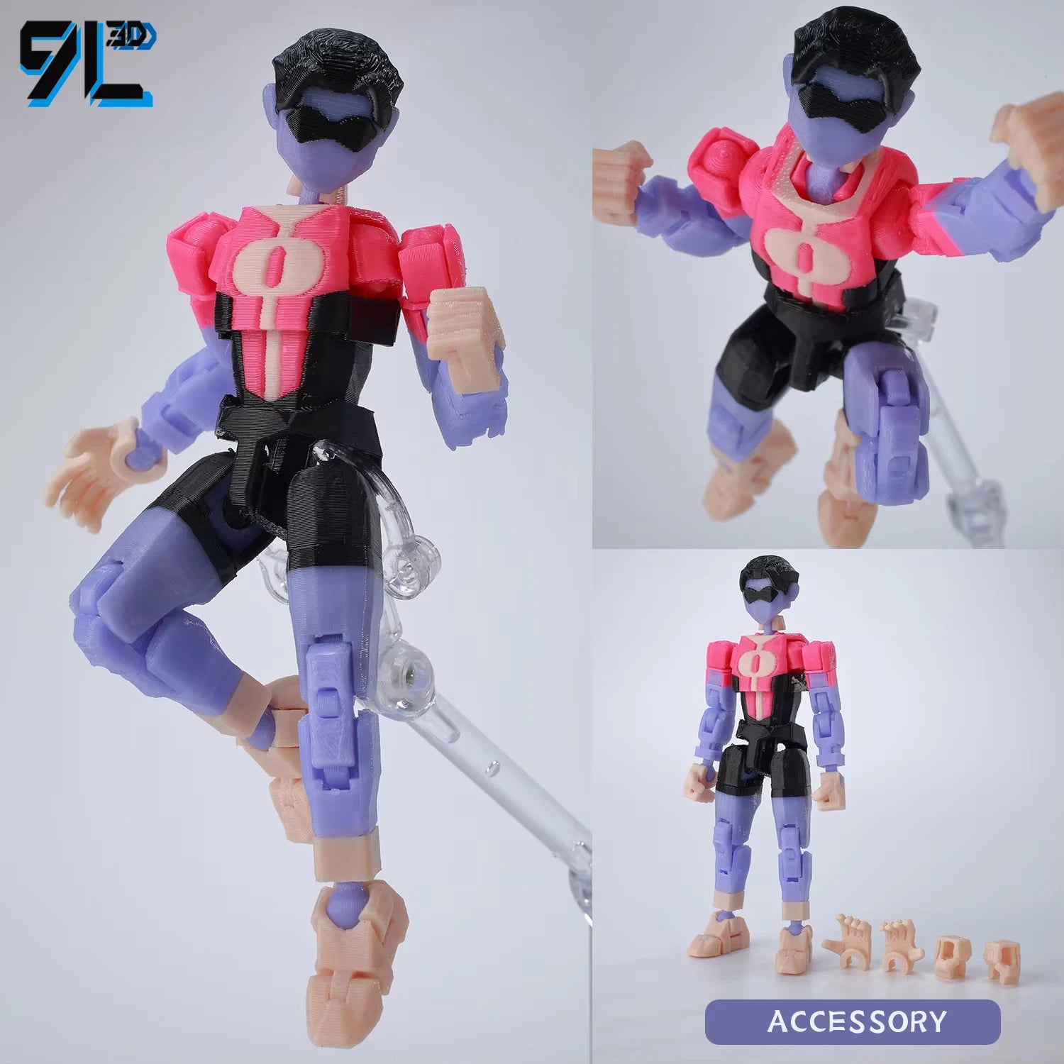 invincible 3D printed minifigures