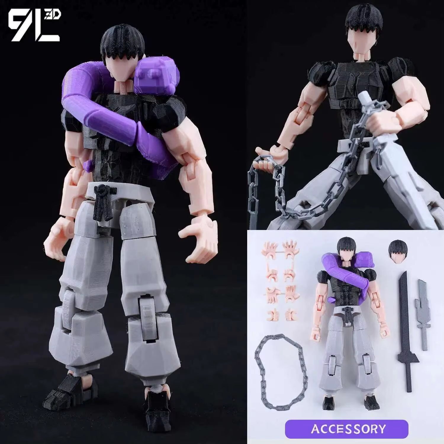 invincible 3D printed figures